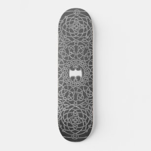 Elaborate Knot Pattern (von Albrecht Dürer) Skateboard