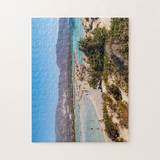 Elafonisi Beach, Chania, Kreta, Griechenland Puzzle (Vertikal)