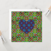 Elafonisi Heart Karte (Vorderseite/Rückseite Beispiel)