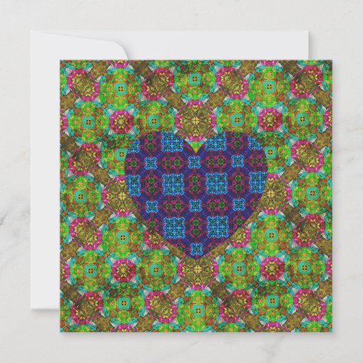 Elafonisi Heart Karte (Vorderseite)