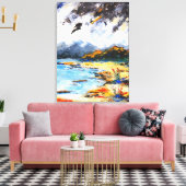 Elafonisos, Greece Leinwanddruck (Insitu (Wohnzimmer))