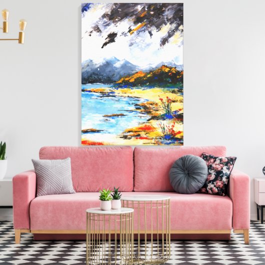 Elafonisos, Greece Leinwanddruck (Insitu (Wohnzimmer))