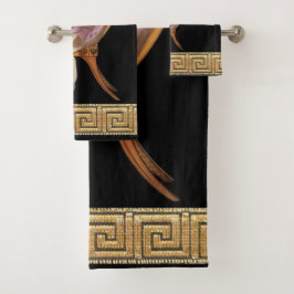 Elagabalus Roman Kaiser Hollywood Regency Badhandtuch Set