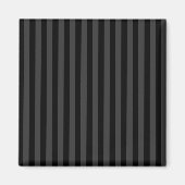 Elagnat Black & Smoky Black Vertical Stripes Magnet (Vorne)