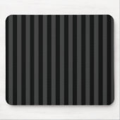 Elagnat Black & Smoky Black Vertical Stripes Mousepad (Vorne)