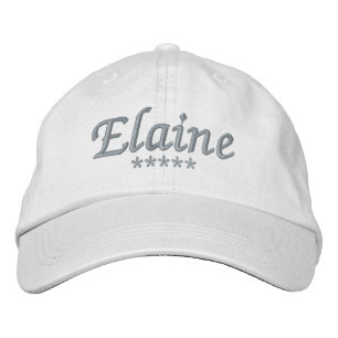 Elaine Name Bestickte Baseballkappe