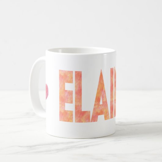 Elaine-Tasse Kaffeetasse (Vorderseite Links)