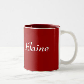 Elaine Zweifarbige Tasse