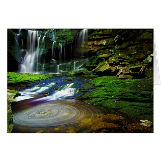 Elakala Wasserfälleblackwater-Fall-Staats-Park (Vorderseite (Horizontal))