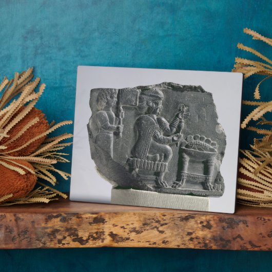 Elamitinnen, Spinnen, Neo-Elamit-Periode, c.700- Fotoplatte (Seite)