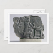 Elamitinnen, Spinnen, Neo-Elamit-Periode, c.700- Postkarte (Vorne/Hinten)