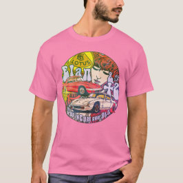 "Elan & +2" Pop, Vintage - Pink T-Shirt