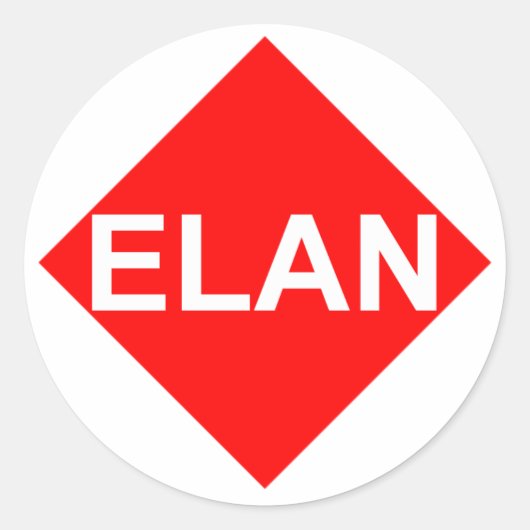 elan aufkleber (Vorderseite)