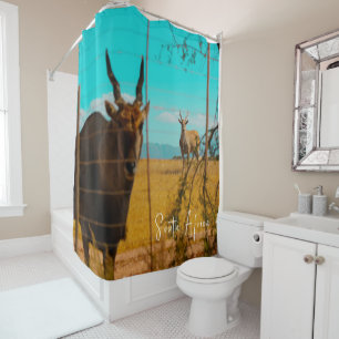 Eland Antelope Animal South Africa ZA Duschvorhang