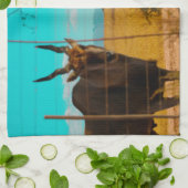 Eland Antelope Animal South Africa ZA Geschirrtuch (Gefaltet)