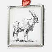 Eland Silbernes Ornament (Links)