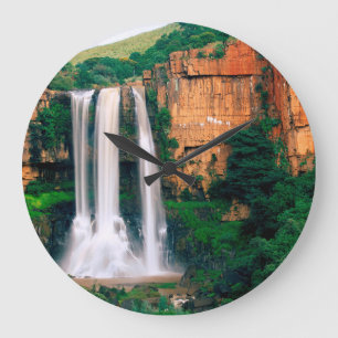 Elands River Falls, Mpumalanga, Südafrika Große Wanduhr