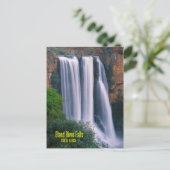 Elands River Falls, Südafrika Postkarte (Stehend Vorderseite)