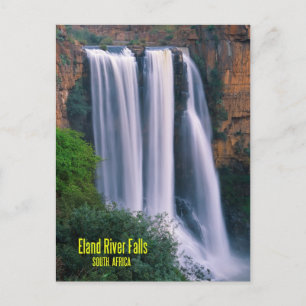 Elands River Falls, Südafrika Postkarte