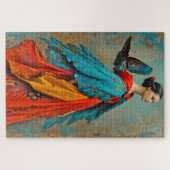 „Elaris“ - Federn des Werdens Puzzle (Horizontal)