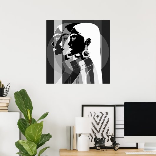 Elas em uma poster (Heimbüro)