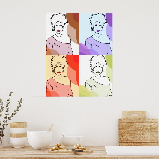 elas poster (Küche)