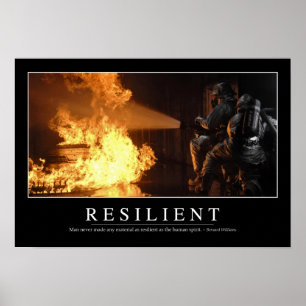 Elastisch: Inspirierend Zitat Poster