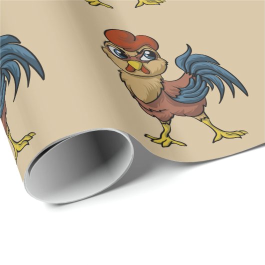 Elastischer Hahn! Geschenkpapier (Rolleneckpunkt)