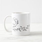 Elastischer Pudel Kaffeetasse (Links)