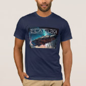 Elatium Band Spaceship Männer-T - Shirt (Vorderseite)