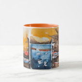 Elb-Licht Kaffeebecher Tasse (Zentrum)