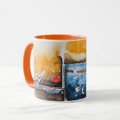 Elb-Licht Kaffeebecher Tasse (Vorderseite Links)