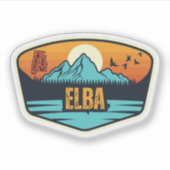 Elba, Alabama Aufkleber (Vorderseite)