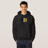 Elba Alabama-Flagge   Hoodie (Vorne ganz)