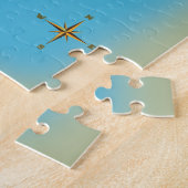 Elba Italy map travel poster Puzzle (Seite)