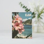 Elba Vintag Postkarte (Stehend Vorderseite)