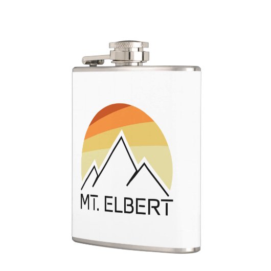 Elbert Colorado Retro Flachmann (Links)