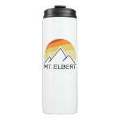 Elbert Colorado Retro Thermosbecher (Vorderseite)