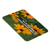 Elbert Hubbard Inspiration Zitat "Friends" Flexi Magnet (Rechte Seite)