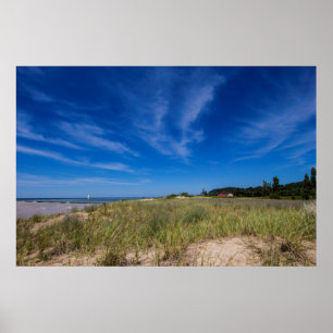 Elberta Beach, Michigan Poster