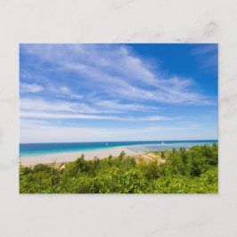 Elberta Beach View, Michigan Postkarte