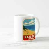 Elberta Michigan Vintage Kaffeetasse (VorderseiteRechts)