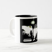 Elbolas Exorcist Zweifarbige Tasse (Vorderseite Links)