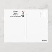 Elbow Inn Sign Postkarte (Rückseite)