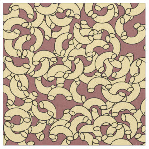 Elbow Pasta Fabric Stoff