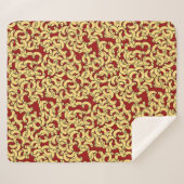 Elbow Pasta Sherpa Blanket Sherpadecke (Vorderseite (Horizontal))