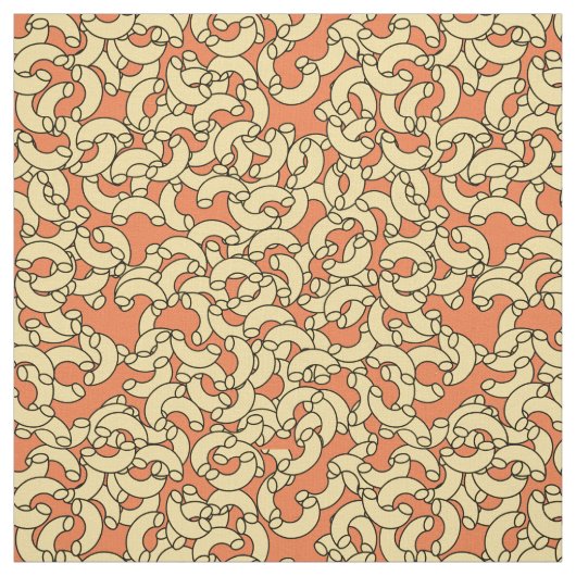 Elbow Pasta Stoff (Muster)