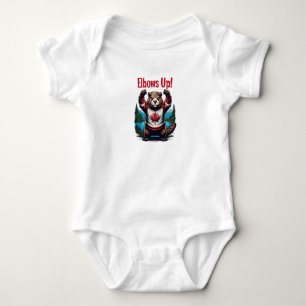 Elbows Up Canada Baby Strampler