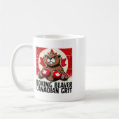 Elbows up Canada Canadian Counter Tariffs Beaver B Kaffeetasse (Links)