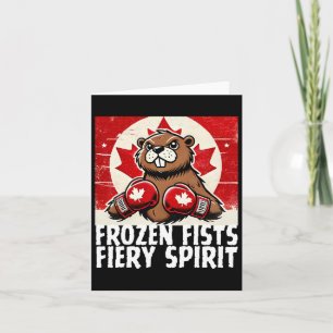 Elbows up Canada Canadian Counter Tariffs Beaver B Karte